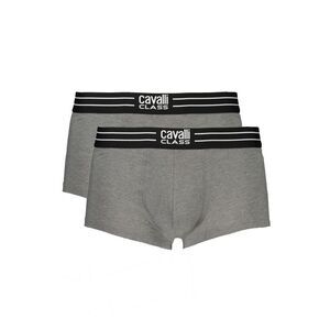 Cavalli Class Grigio Cotton Men's Boxer Men's Underwear